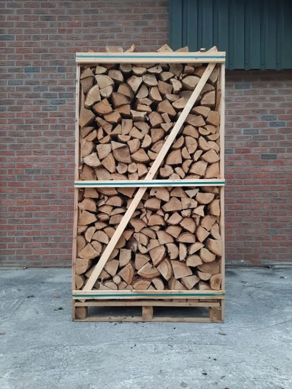 Brennholz Mix 25 cm – 4 RM auf 2 XXL-Paletten – kammergetrocknet