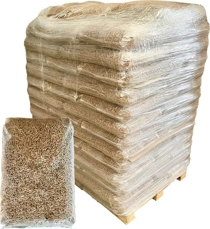 Eichenholzpellets 6 mm – 1020 kg – Premium Qualität