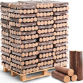 holz4home® Hartholzbriketts – 960 kg – lange Brenndauer